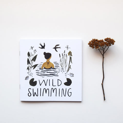 A lovely introduction to the wonderful world of wild swimming. The book is written by Flora Jamieson, a stained glass designer, maker and painter, who also loves wild swimming, and illustrated by artist Gemma Koomen, who loves using gouache and ink for her work.
