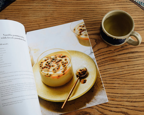 91 Magazine Issue 16 is an independent interiors and lifestyle magazine. Magazine on table with cup of herbal tea.