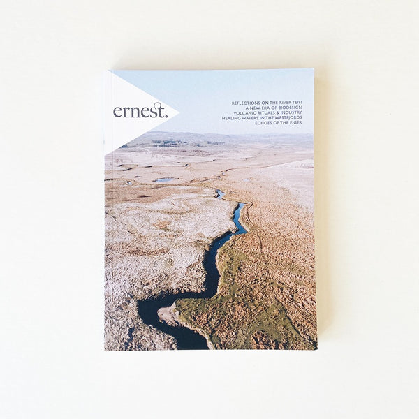 Ernest Journal Magazine Issue 11. Ernest is a journal for inspiring minds. It's made for those who value surprising and meandering journeys, fuelled by curiosity rather than adrenaline and guided by chance encounters. 