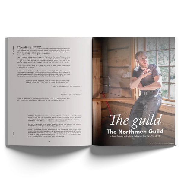 The Northmen Guild featured in We Are Makers Edition Nineteen in Latvia