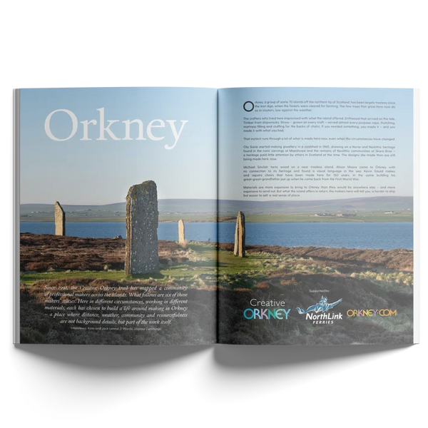 Orkney landscape and stone circles featured in We Are Makers Edition Nineteen