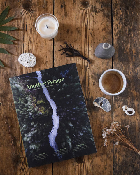 Another Escape Magazine, Volume Nine, the Wilderness Issue questions what is wilderness and what it means to be wild. 