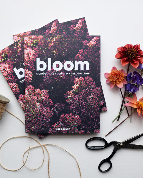 Celebrating the joys of gardening and nature. Bloom magazine is full of practical advice, thought-provoking stories about nature and a celebration of all things green. Issue 7, the autumn issue, is out now.