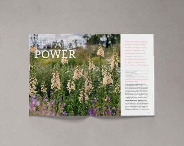 Bloom is a magazine for gardeners, plant admirers, nature lovers, curious explorers and outdoor adventurers. Issue 8 available from Lewes Map Store. Free gift-wrapping and shipped using eco-friendly packaging.