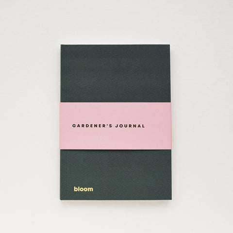 Bloom Gardener's Journal - Beautifully designed, it features 12 undated months with dedicated spaces for you to note down what’s growing and what you’re sowing, as well as seasonal tasks, crucial timings, plant wish lists, and all your grand gardening plans.