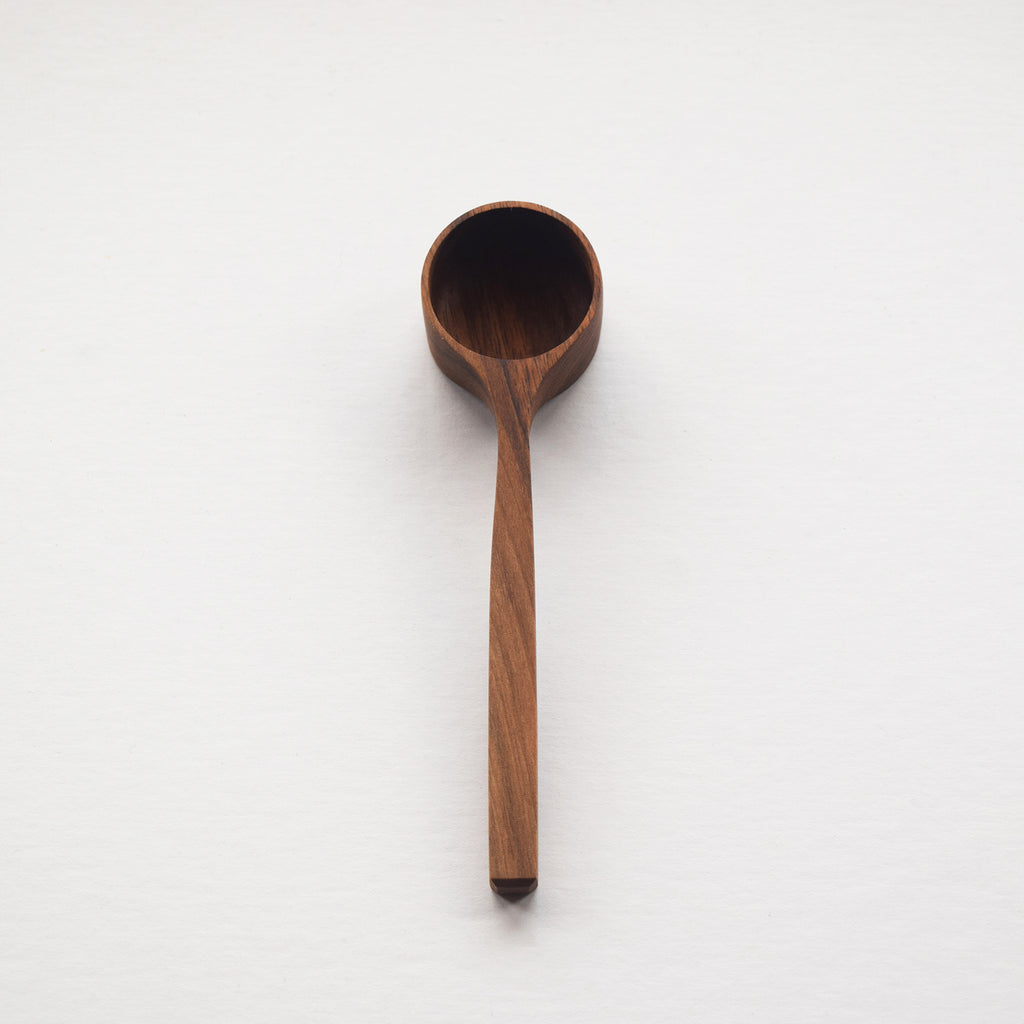 Handcrafted Wooden Coffee Scoop by Selwyn House. This Walnut Coffee Scoop is handcrafted in small batches. Simple, natural and beautiful, this coffee scoop will be a pleasure to use every morning. 