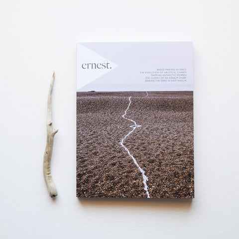 Ernest Journal, issue 7, is an independent biannual printed magazine for curious and adventurous gentlefolk.