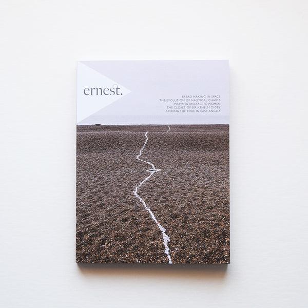 Ernest Journal, issue 7, is an independent biannual printed magazine for curious and adventurous gentlefolk.