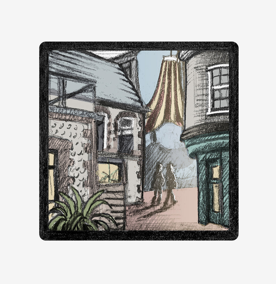 Hanningtons Lane Brighton limited edition fine art print by Malcolm Trollope-Davis