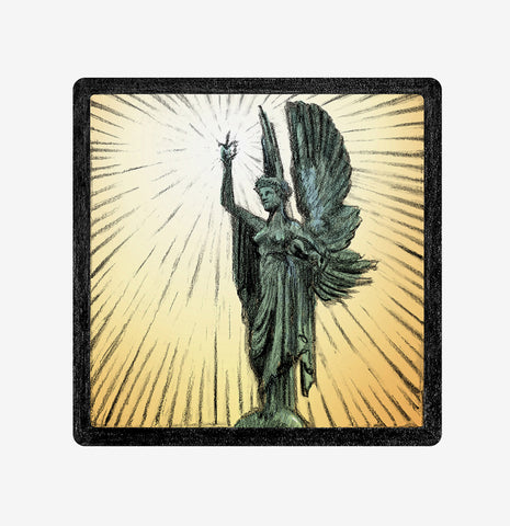 Peace Statue Brighton limited edition fine art print by Malcolm Trollope-Davis