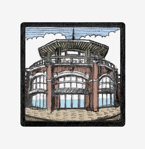 Shelter Hall Brighton limited edition fine art print by Malcolm Trollope-Davis