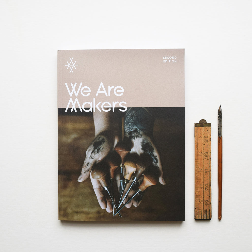 The ‘We Are Makers’ book is a new bi-annual publication that showcases a wide array of wonderful, dedicated, and talented makers from across the globe. Edition two is available from Lewes Map Store.